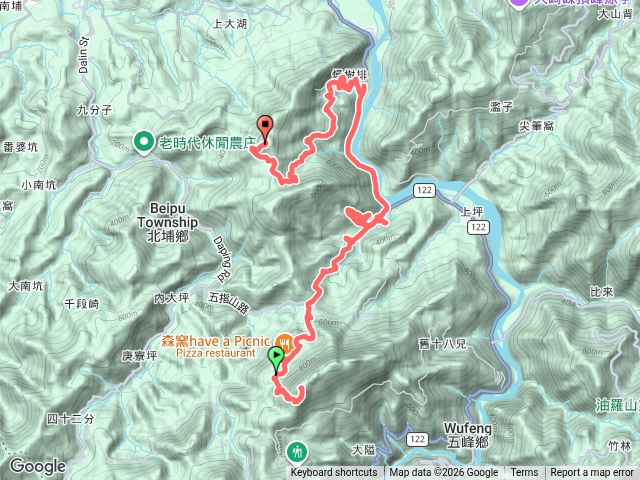 五指山母指峰