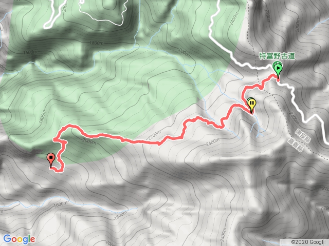 舒肥夫妻_特富野古道下山單程