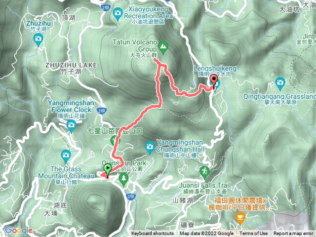 台北－臺灣百大必訪步道陽明山東西大縱走202210261411