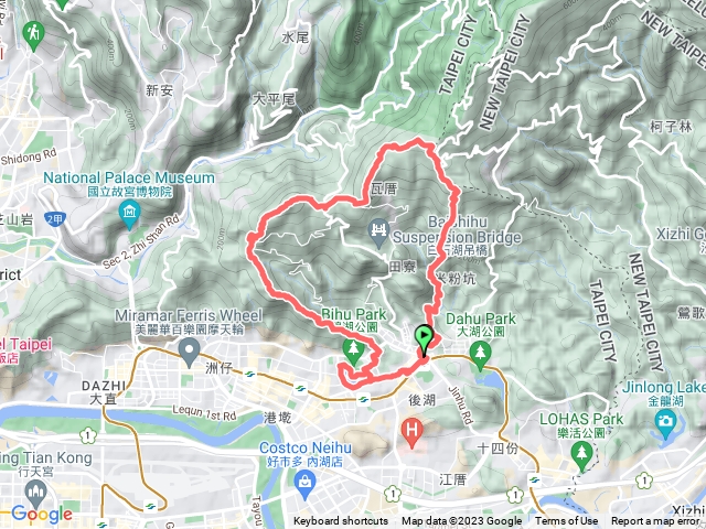 內湖歪歪雙心縱走