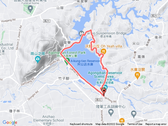 阿公店水庫環湖