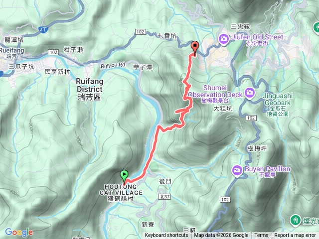侯硐小粗坑古道到頌德公園預覽圖