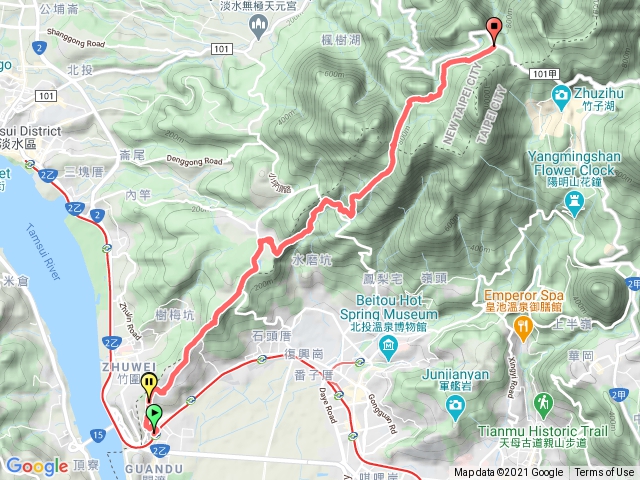 台北大縱走第一段