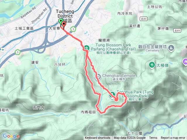 桐花公園天上山
