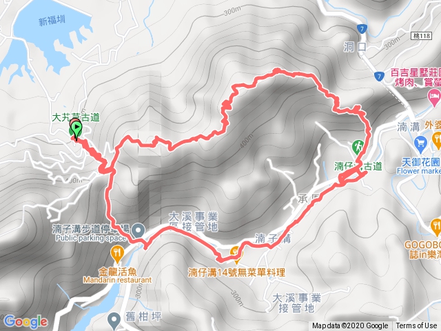 20201224大艽芎古道頭寮山湳子溝古道環走