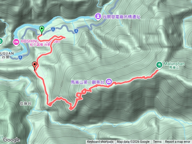 谷關七雄～老二馬崙山預覽圖