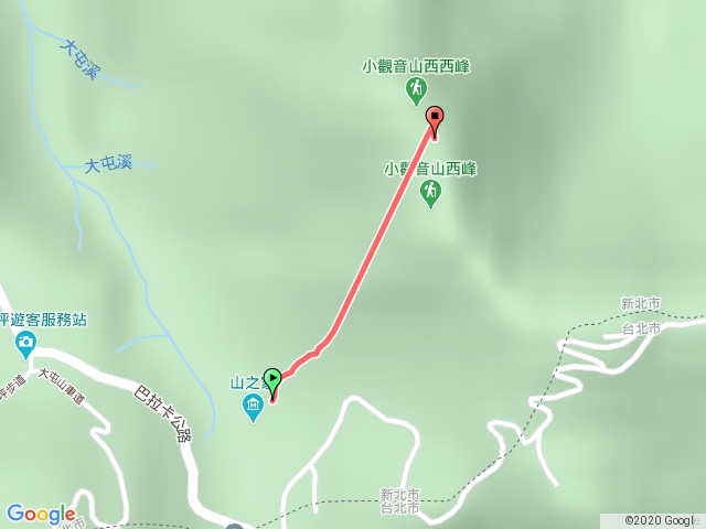 小觀音山 悠閒路線