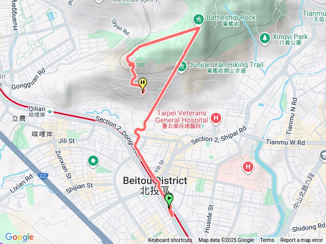 石牌站-軍艦岩O繞