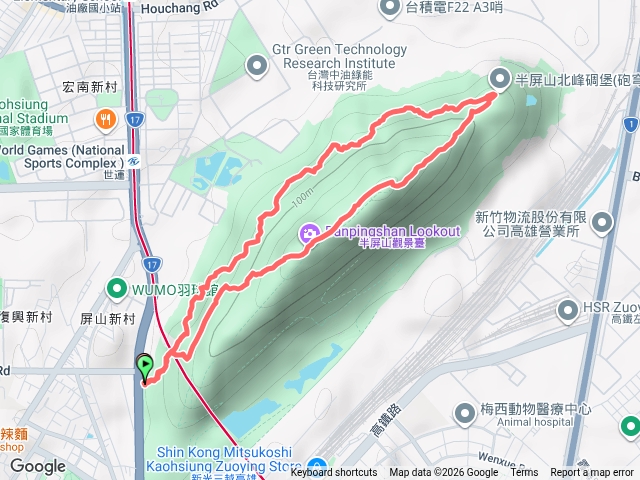 半屏山預覽圖