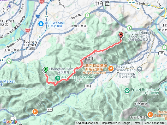 天上縱走。承天禪寺烘爐地預覽圖