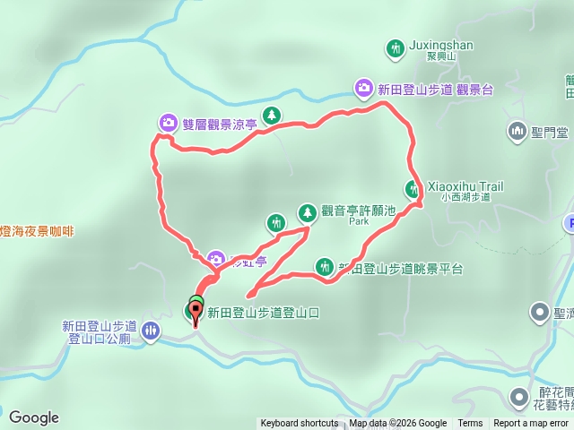 新田登山步道預覽圖