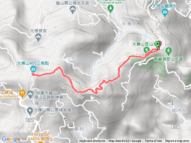 青龍嶺大棟山