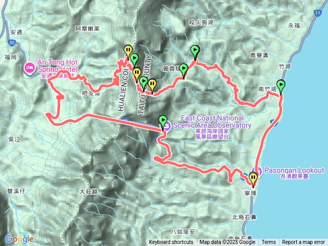 安通越嶺東往西走玉長回預覽圖