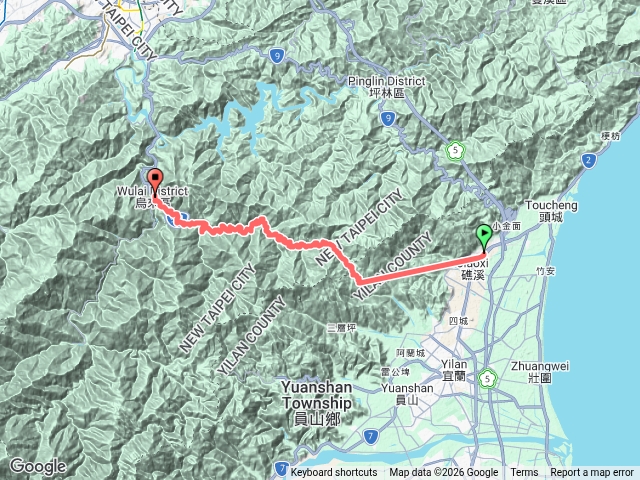 桶後越嶺古道預覽圖