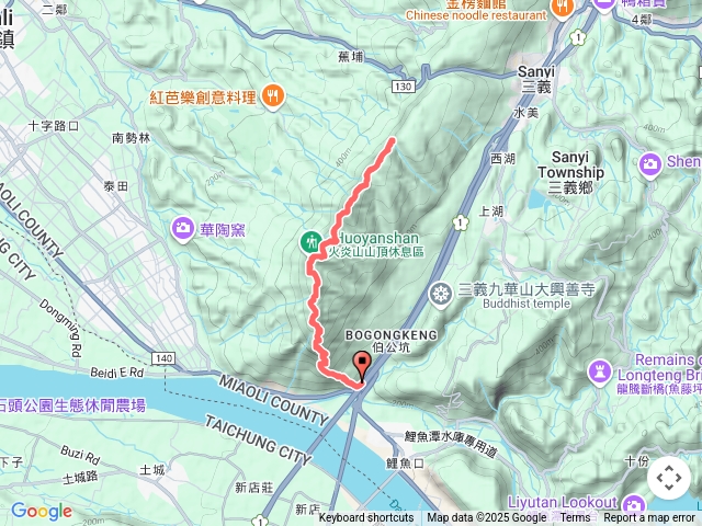 火炎山/裕隆土地公/原上原下