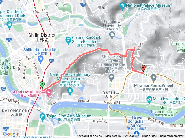 劍潭到大直散策