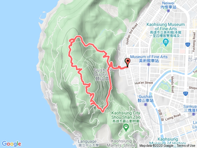 壽山O型(千光宮登山口)