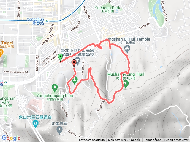 信義區 虎山 環狀