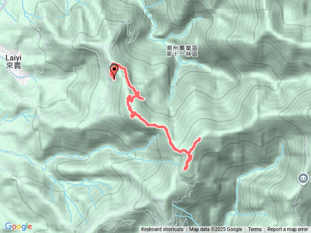 盆貿里山三盆縱走