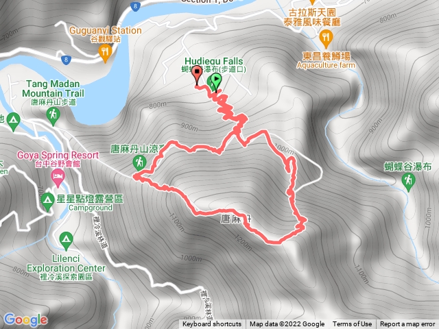 谷關七雄之唐麻丹山