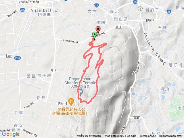 大崗山步道