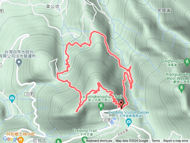 蔡公坑山O型走