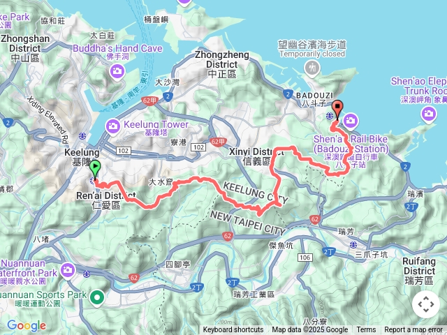 基隆天際線東段(三八縱走)(三坑~八斗子)