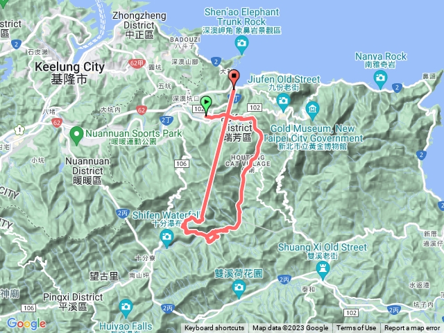 大華野人谷桃花源及三貂嶺瀑布群步道