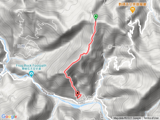 2021.02.20那羅山-煤源山縱走（下山）