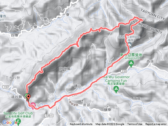 高甫山+彩和山+油井窩山+石牛山O型