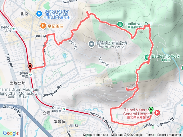 榮總軍艦岩丹鳳山預覽圖