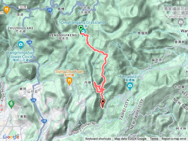 陽明山-五指山/高頂山/荷蘭古道/坪頂古圳