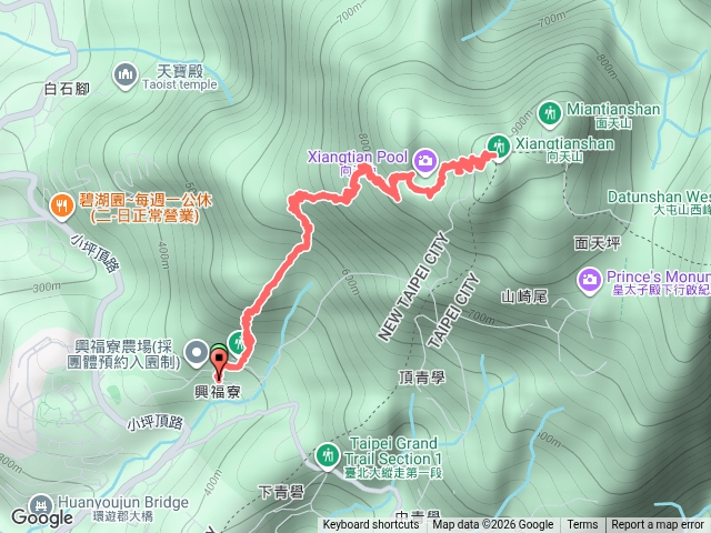 真聖宮到向天山