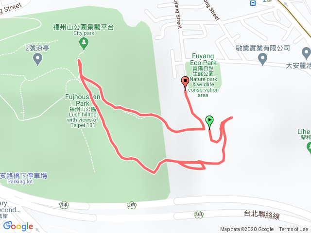 富陽公園～福州山第三號涼亭