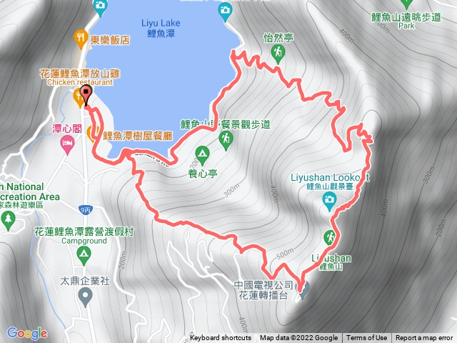 「台灣小百岳」鯉魚山步道O型