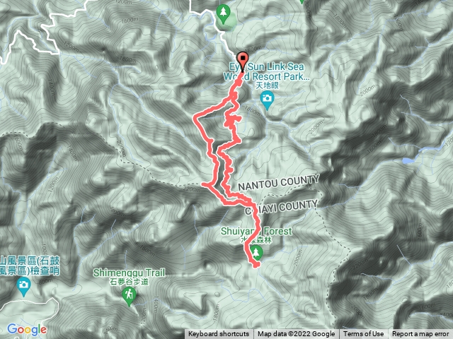 水漾森林鹿屈山O型縱走