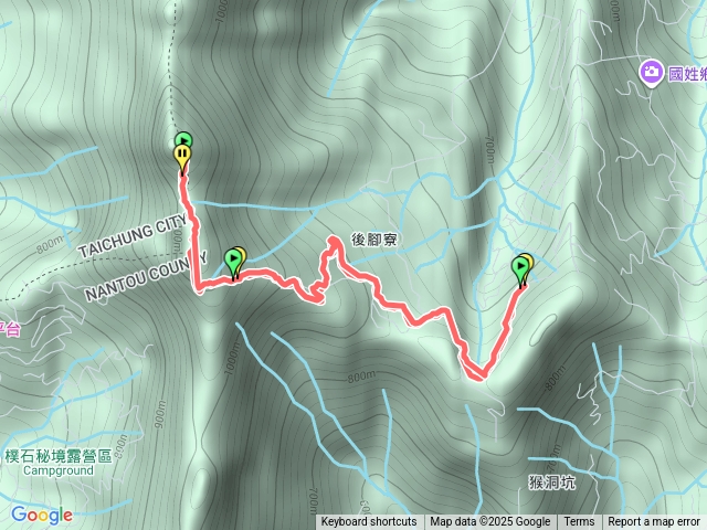 【稜線瘦削如刀鋒，山形橫亙若屏風】解鎖第55座小百岳#045大橫屏山預覽圖