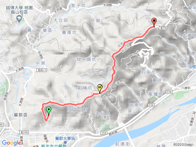 大棟山縱走南段