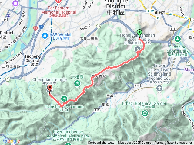南勢角山_天上山縱走