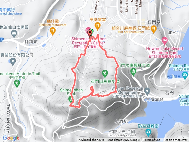 石門山-清水坑山-太平山O型