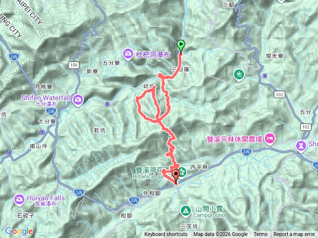 2026-02-21三貂嶺魚寮山幼坑古道水管路碩仁礦場幼坑山南鞍幼坑山大平林山簡郭家古厝武山煤礦武山山腰路新路平林山下灣穹站預覽圖