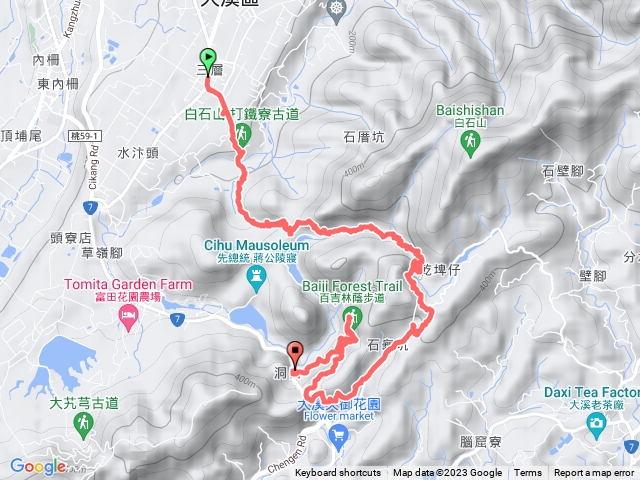 20231112大溪三層派出所 打鐵寮古道 石龜坑  百吉林蔭步道