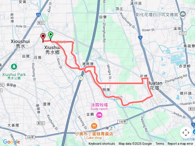 秀水花壇騎行預覽圖