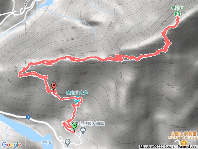 谷關七雄東卯山