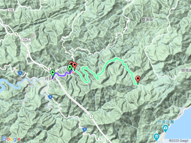 20200512坪林開眼崙到灣潭福德宮