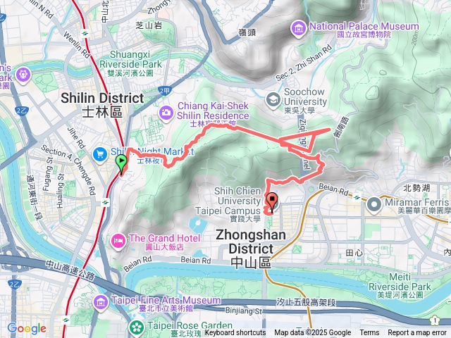 三校縱走（銘傳東吳實踐）