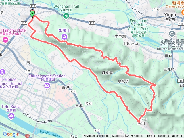 犁頭山稜線-竹22