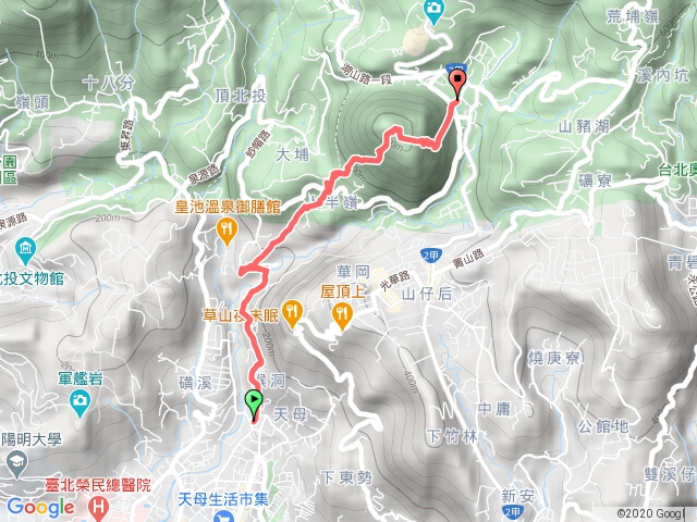 半嶺步道、橫嶺古道、紗帽山