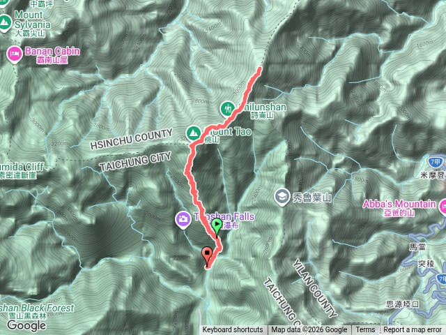 桃山詩崙山喀拉業山
