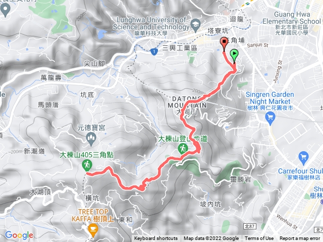 220507 大棟山來回 武器公園上